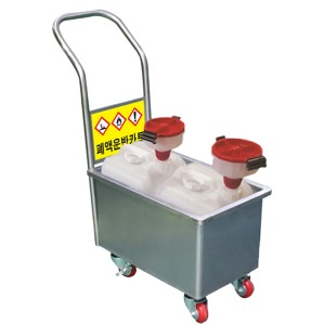JI-C300V 폐액용기 운반카트